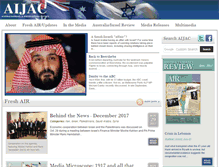 Tablet Screenshot of aijac.org.au